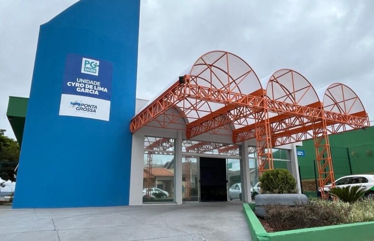 Prefeitura de PG entrega revitalização da Unidade de Saúde Cyro de Lima Garcia