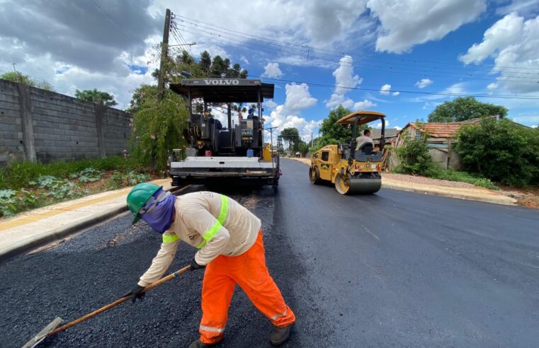 Prefeitura segue com obras do Programa Asfalto Novo nas vilas Cipa e Moisés Lerner