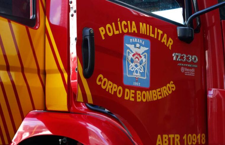 Pai e filha de nove meses caem de escada, em Ponta Grossa