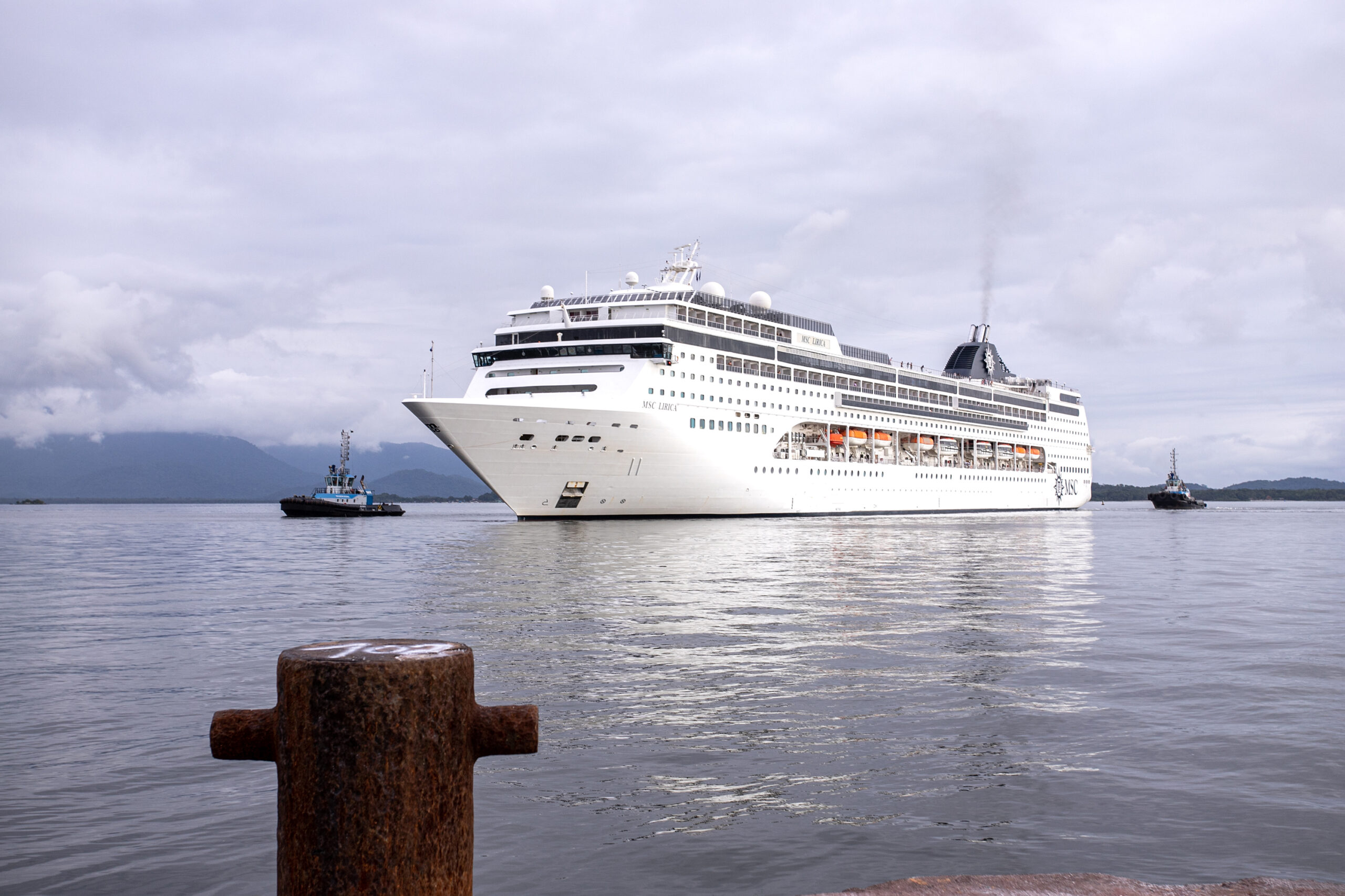 Temporada de cruzeiros da MSC já trouxe 21,7 mil pessoas ao Paraná