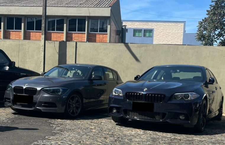 Polícia Civil de Ponta Grossa apreende veículos de luxo utilizados em ‘rachas’