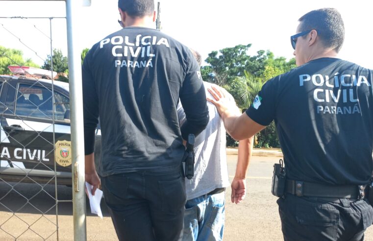 PCPR prende homem de 63 anos por estupro de vulnerável em Ivaí