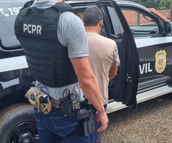Homem condenado por estupro de vulnerável é preso pela Polícia Civil de Irati