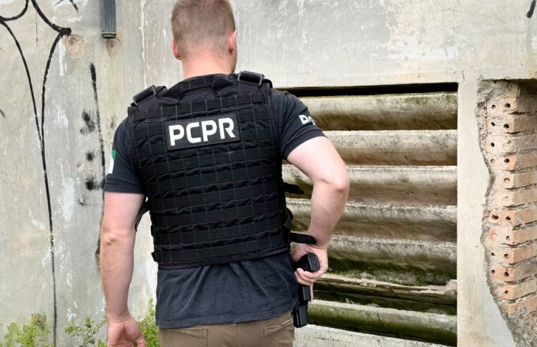 Polícia Civil prende em Castro homem condenado a quase 25 anos de prisão por homicídios