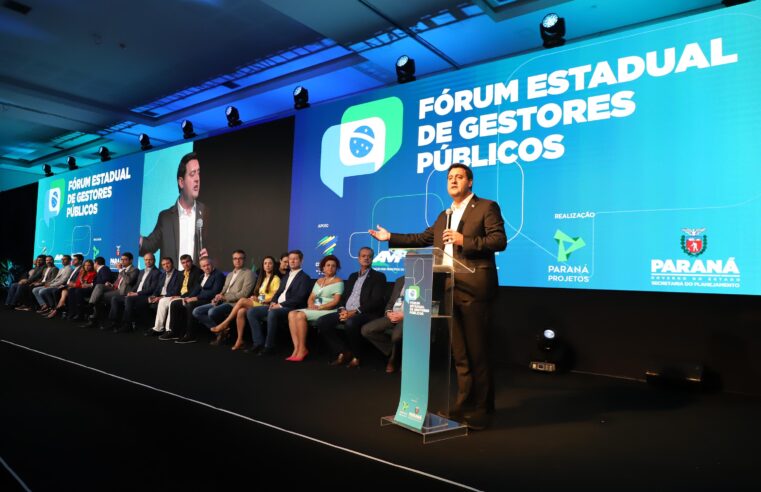 Em Fórum de Gestores Públicos, governador reforça que planejamento induz crescimento