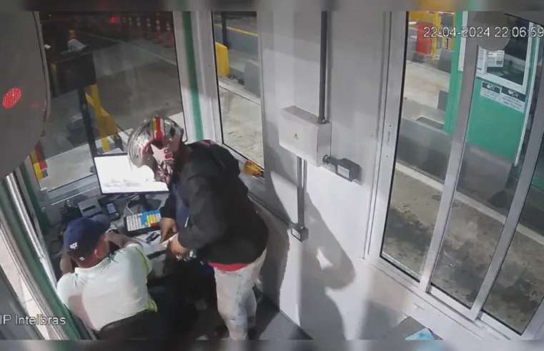 Polícia registra assalto em praça de pedágio na BR-153 em Jacarezinho