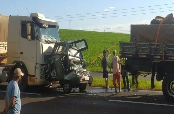 Acidente na BR-376 em Maringá resulta na morte de motorista