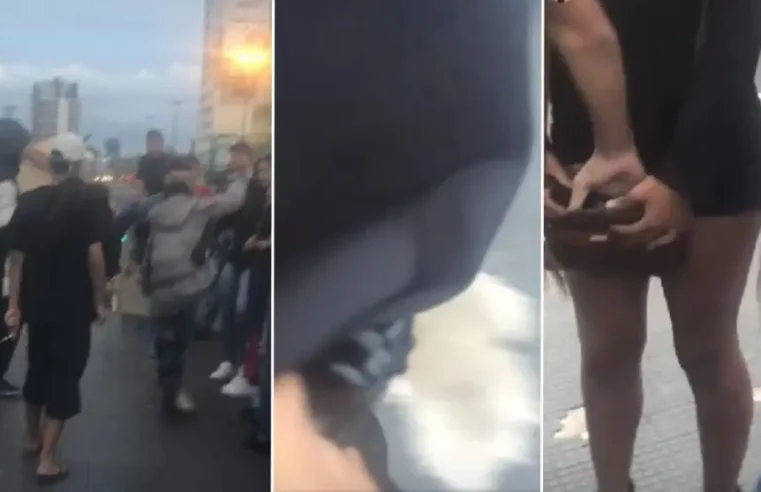 VÍDEO: Briga entre estudantes com presença de arma de fogo assusta moradores no centro de Ponta Grossa