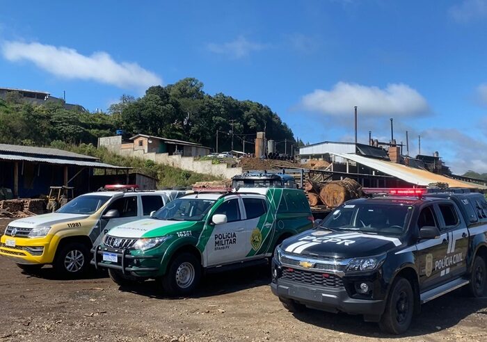 Operação conjunta fiscaliza madeireiras em Inácio Martins e aplica R$287 mil em multas