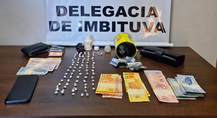 Casal é preso por tráfico de drogas em Imbituva