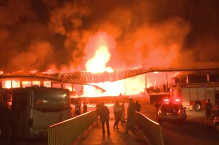 Estado garante reconstrução de pavilhão da Ceasa de Curitiba após incêndio