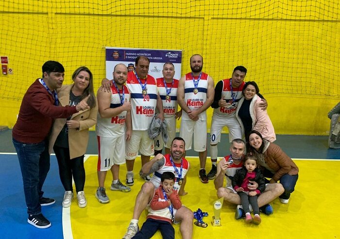 Melados é bicampeão do Municipal de Basquete