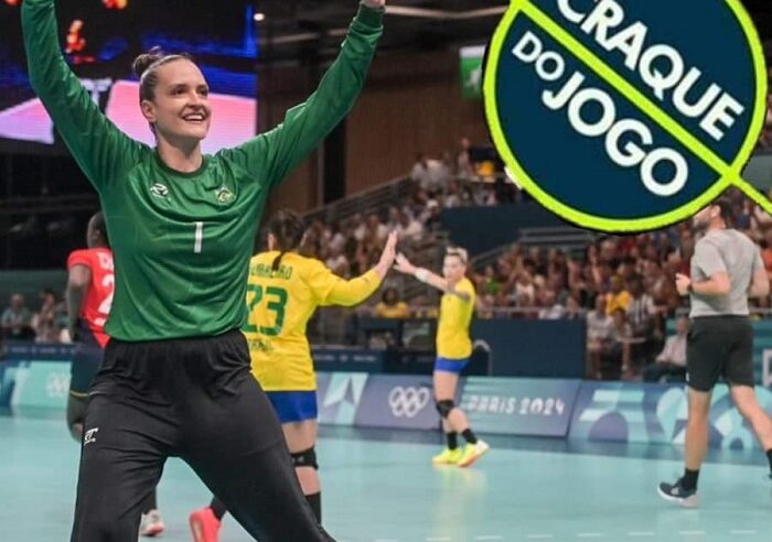 Paranaense Gabi é o destaque na vitória do handebol na Olimpíada
