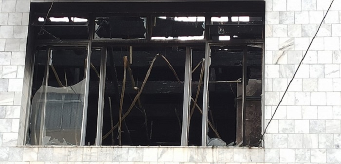 INCÊNDIO EM ATELIÊ DE ROUPAS NA RUA XV
