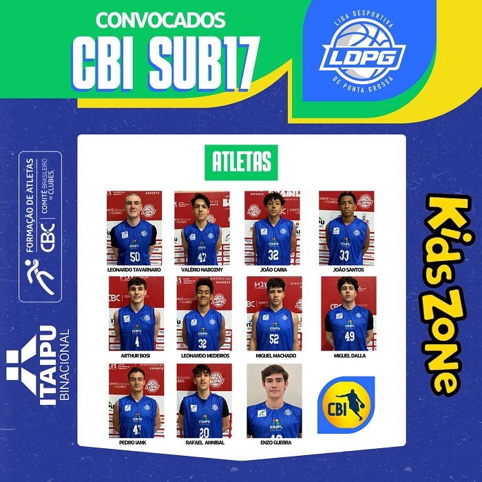 LDPG disputa o Brasileiro Interclubes Sub17