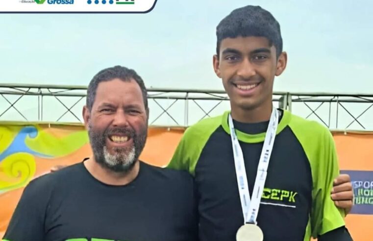 Renato Mascarenhas conquistou prata no hexatlo 70º JEPs
