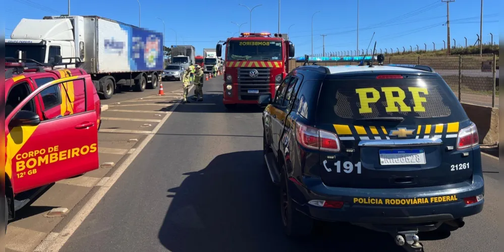 Adolescente morre atropelada na BR-277 em Guarapuava