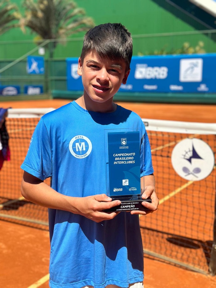 MIGUEL LIMA CONQUISTA ETAPA DE BRASÍLIA DO INTERCLUBES DE TÊNIS