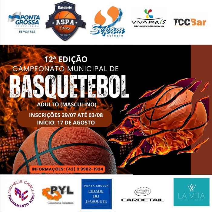 MUNICIPAL DE BASQUETE ENCERRA INSCRIÇÕES NESTE SÁBADO