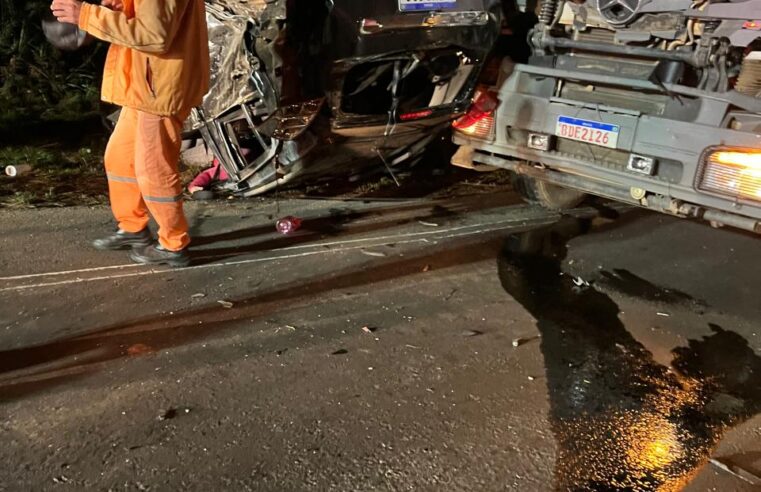 TRAGÉDIA NA PR-340: MÃE E FILHA GESTANTE, MORREM EM GRAVE ACIDENTE ENTRE TELÊMACO BORBA E TIBAGI
