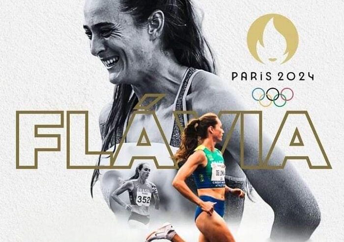 Paranaense Flavia disputa 800 metros na Olimpíada 2024