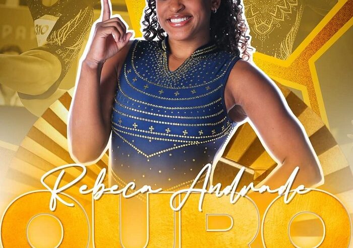 REBECA ANDRADE É CAMPEÃ DO SOLO EM PARIS 2024