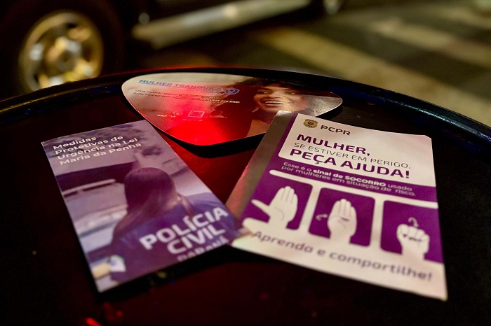 PARANÁ TEM 848 PRESOS POR VIOLÊNCIA CONTRA A MULHER EM AGOSTO