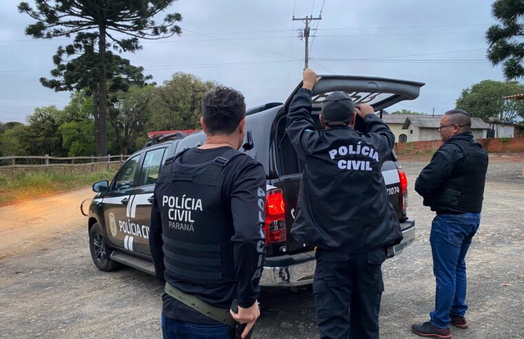 POLÍCIA CIVIL PRENDE SUSPEITO DE HOMICÍDIO EM PALMEIRA