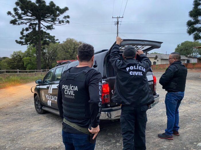 POLÍCIA CIVIL PRENDE SUSPEITO DE HOMICÍDIO EM PALMEIRA