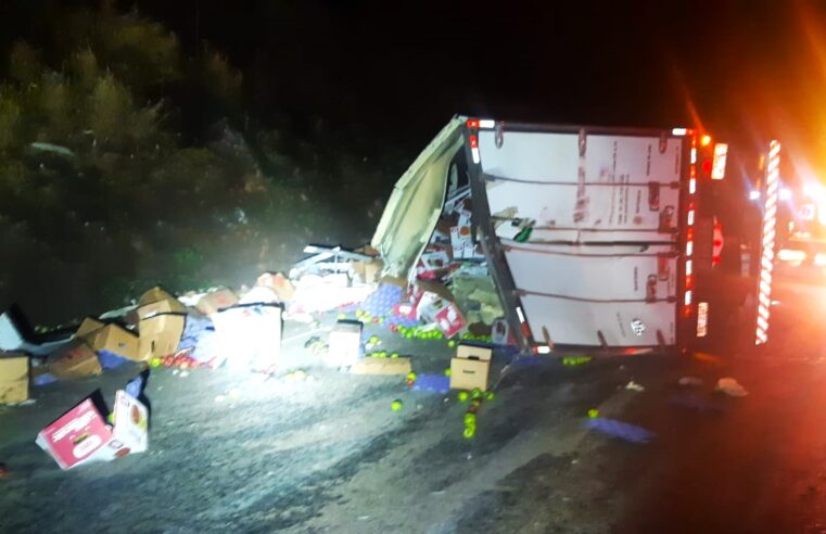 CAMINHONEIRO MORRE EM GRAVE ACIDENTE NA BR-373, EM IPIRANGA