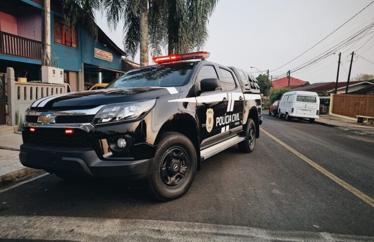 PCPR CUMPRE MANDADOS DE PRISÃO E MANDADOS DE BUSCA E APREENSÃO NA CIDADE DE IRATI NO ÂMBITO DA OPERAÇÃO CAVALO DE AÇO EM APOIO À PCSP