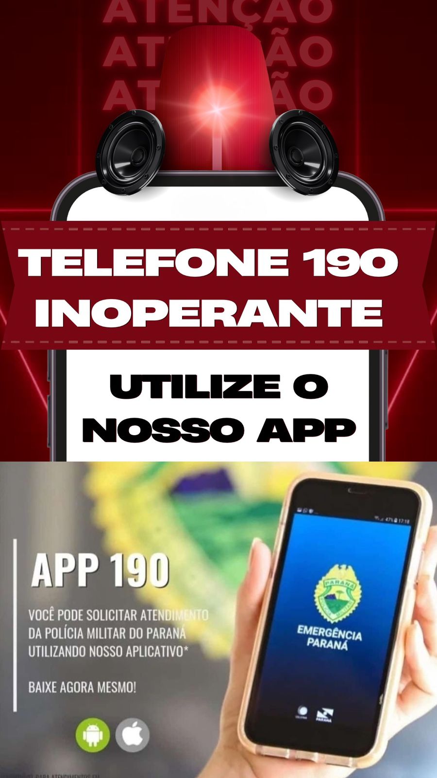 190 DA PM APRESENTA INSTABILIDADE