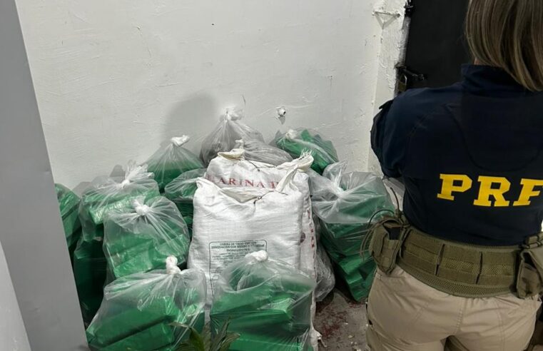 DUPLA DE MULHERES PRESA COM MAIS DE 250 KG DE DROGAS NA BR-277 EM PORTO AMAZONAS (VÍDEO)