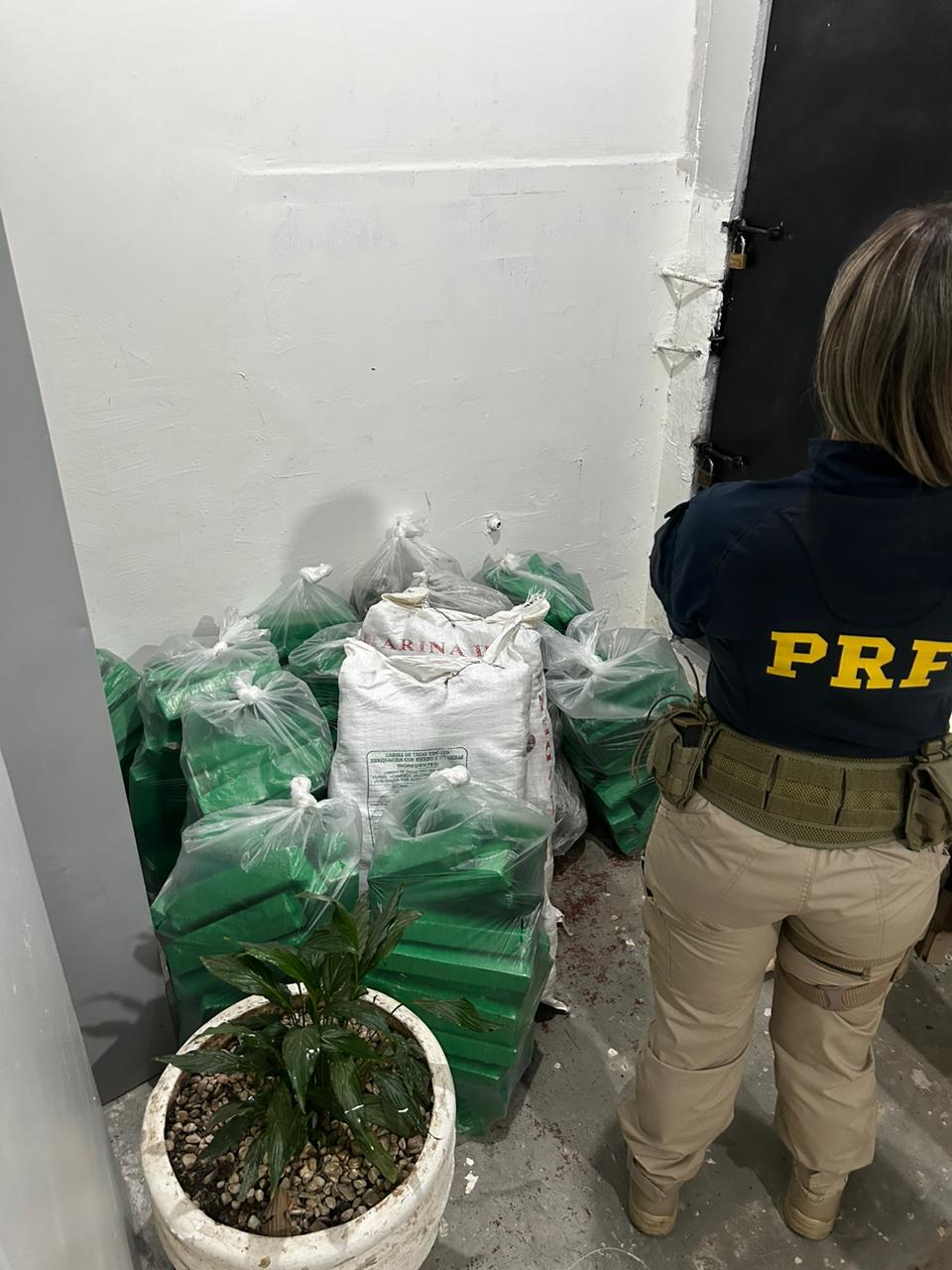 DUPLA DE MULHERES PRESA COM MAIS DE 250 KG DE DROGAS NA BR-277 EM PORTO AMAZONAS (VÍDEO)