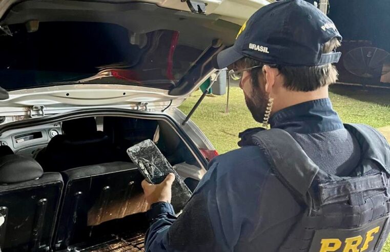 PRF APREENDE MAIS DE 165KG DE MACONHA