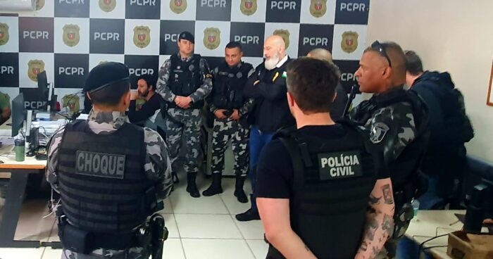 FORÇAS DE SEGURANÇA UNIDAS EM OPERAÇÃO CONTRA A CRIMINALIDADE EM PONTA GROSSA (VÍDEO)