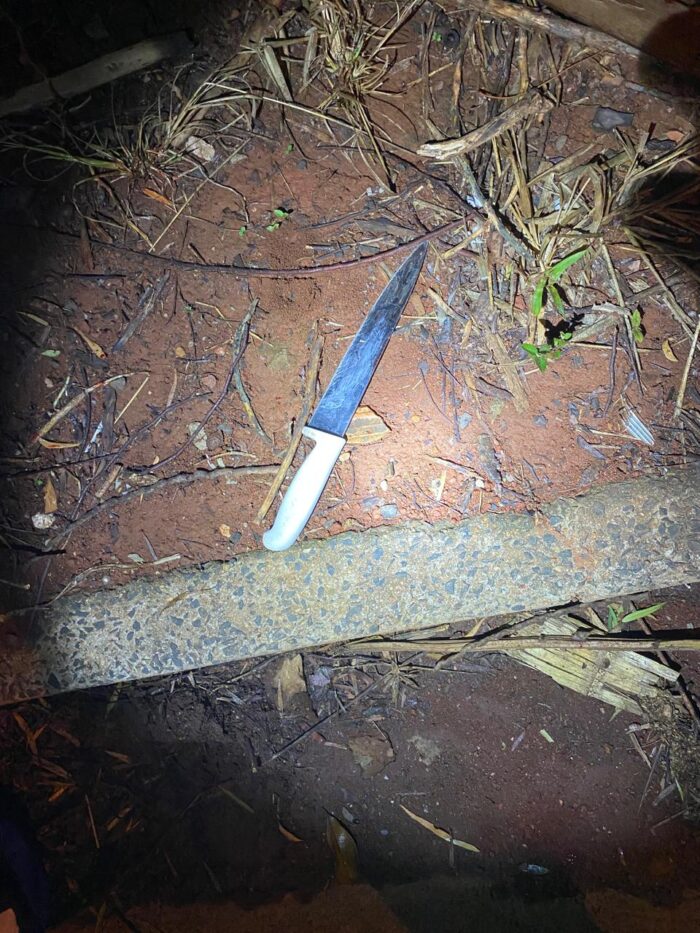 FEMINICÍDIO: HOMEM ASSASSINA ESPOSA COM FACADA EM PONTA GROSSA E É ENCONTRADO FERIDO