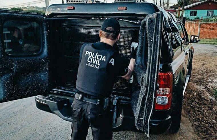 PCPR CUMPRE MANDADO DE PRISÃO PREVENTIVA CONTRA HOMEM ACUSADO DE HOMICÍDIO QUALIFICADO EM IRATI