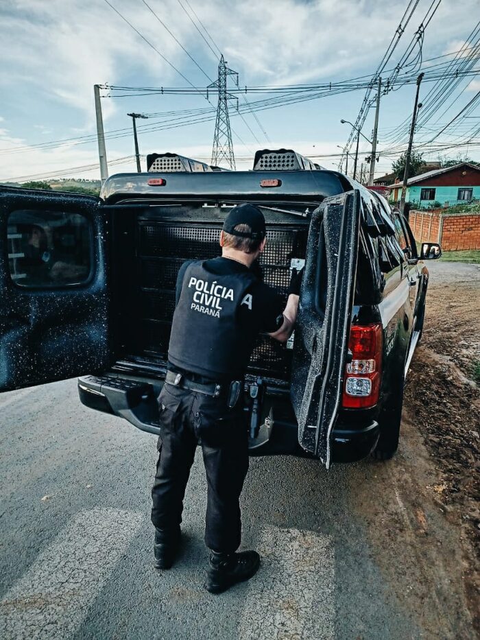 PCPR CUMPRE MANDADO DE PRISÃO PREVENTIVA CONTRA HOMEM ACUSADO DE HOMICÍDIO QUALIFICADO EM IRATI