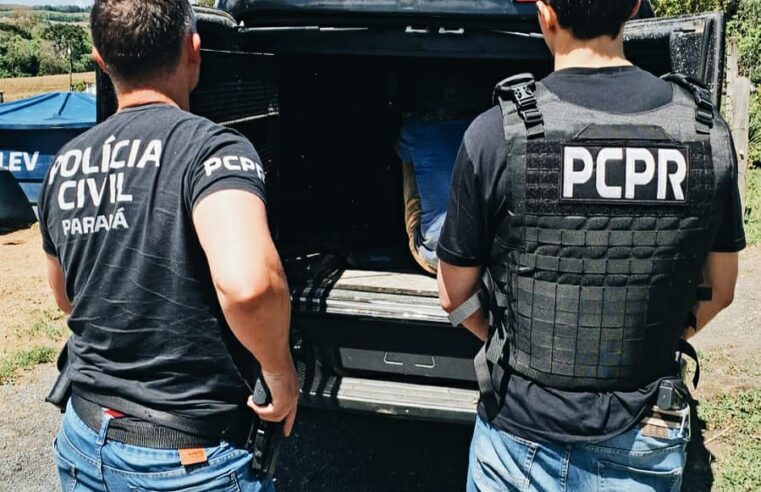 SUSPEITO DE ROUBO E DEIXAR  VÍTIMA CEGA  É PRESO PELA POLÍCIA CIVIL DE IRATI