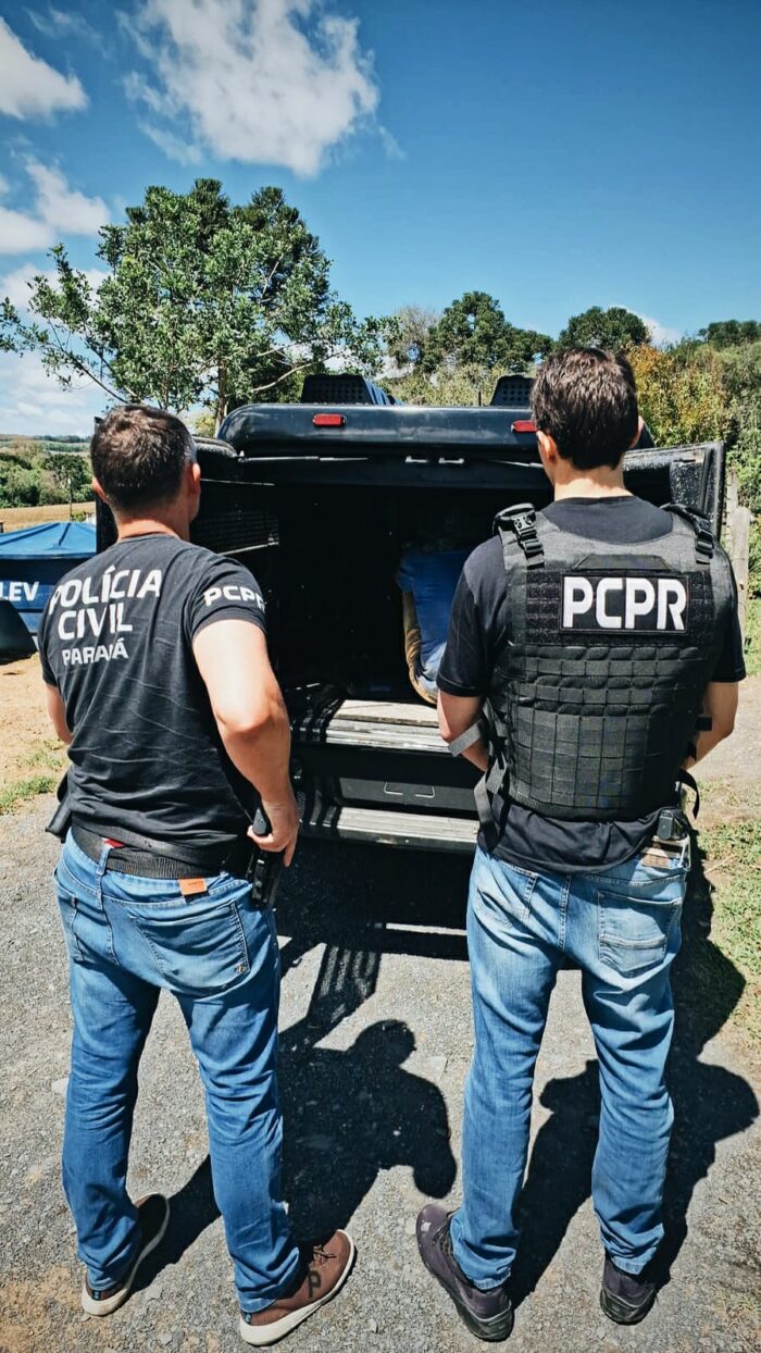 SUSPEITO DE ROUBO E DEIXAR  VÍTIMA CEGA  É PRESO PELA POLÍCIA CIVIL DE IRATI