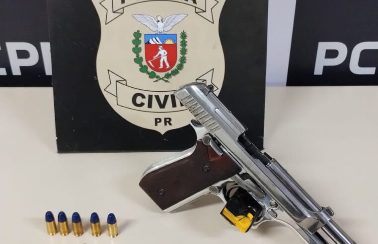 HOMEM É PRESO EM FLAGRANTE EM AÇÃO INTEGRADA ENTRE A POLÍCIA CIVIL, POLÍCIA MILITAR E GUARDA CIVIL MUNICIPAL EM PONTA GROSSA ( VÍDEO)