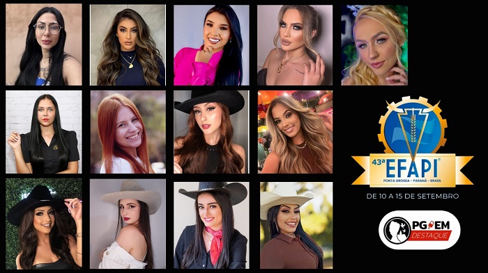 43ª EFAPI TEM CONCURSO DA RAINHA NA PRÓXIMA TERÇA-FEIRA (10)