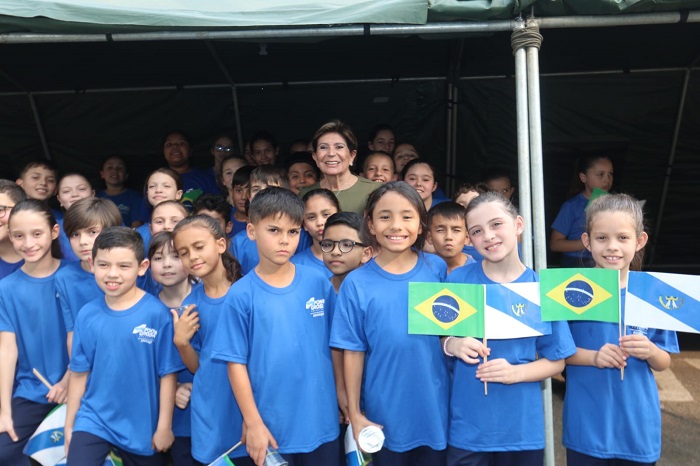 SEMANA DA PÁTRIA INICIADA COM SOLENIDADE NA PREFEITURA MUNICIPAL
