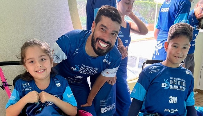DANIEL DIAS LANÇA PROJETO DE NATAÇÃO EM PONTA GROSSA