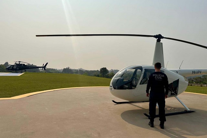 QUADRILHA USAVA ATÉ HELICÓPTERO PARA TRAFICAR DROGA