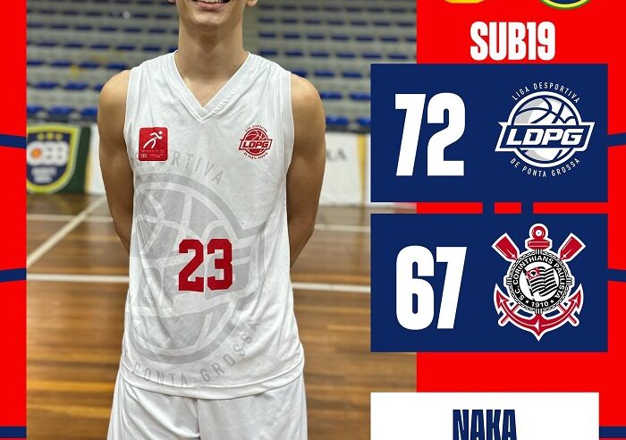 LDPG/PONTA GROSSA VENCE O CORINTHIANS PELO BRASILEIRO SUB-19 DE BASQUETE