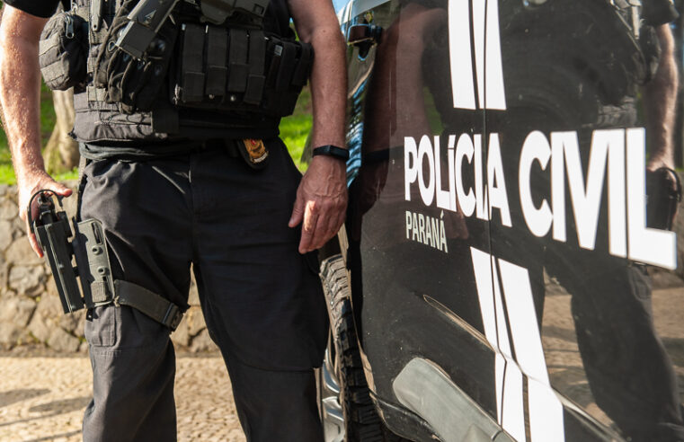 POLÍCIA CIVIL DE PONTA GROSSA EM AÇÃO AGORA DE MANHÃ