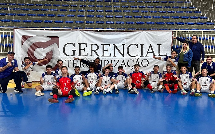 ACGF/GERENCIAL GOLEIA O FAZENDA FUTSAL E VAI SEDIAR A DECISÃO DO ESTADUAL SUB-14 DE FUTSAL