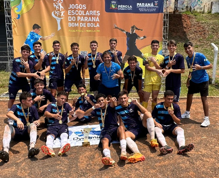 DYNÂMICO É CAMPEÃO DOS 70º JEPS BOM DE BOLA E VAI DISPUTAR O BRASILEIRO ESCOLAR